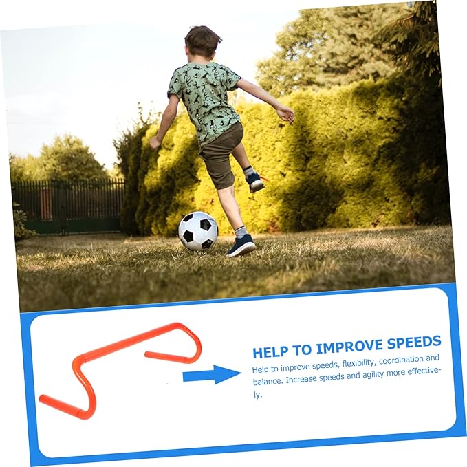Speed Agility Hurdle Portable Training Equipment for Boy Girl and Adults for Football and Sports Drills Enhances Speed Coordination and Flexibility