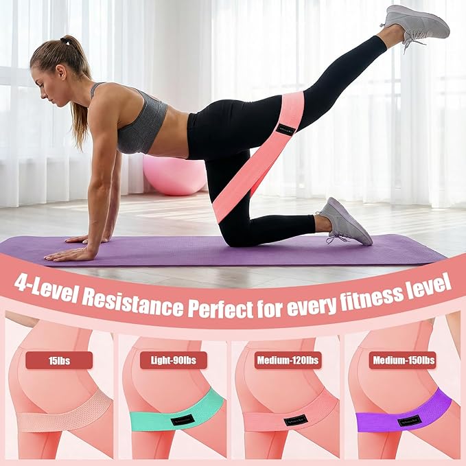Pilates Kit for Home Workouts - 16 Pack Pilates Ring and Ball Set, Fabric & Rubber Resistance Bands, Figure 8 Stretcher, Yoga Ring & Grip Socks, Complete Pilates Accessories for Full Body Workout