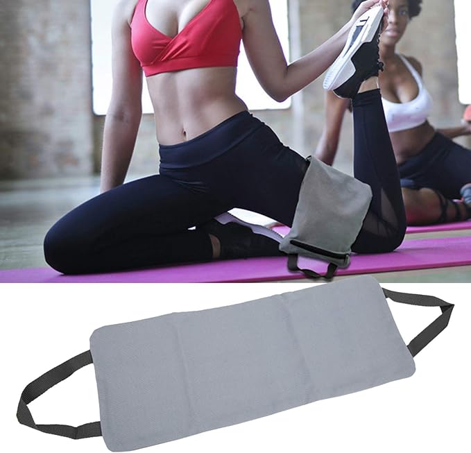 Thin Arm Weightlifting Sandbag, Yoga Fitness Freeweight Bag, Adjustable Fill Leg Slimming Training Bag with Zippered Inner and Outer Canvas Shell for Home Gym Workout