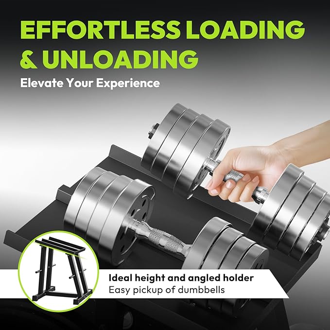 Adjustable Dumbbell Rack with Plate Storage, 500 lb Capacity, Space-Saving Storage Organizer for Classic Dumbbells, table for dumbbells, Heavy Duty Column Stand for Home Gym