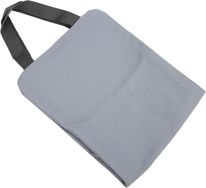 Thin Arm Yoga Sandbag, Fitness Freeweight Training Bag for Leg Slimming and Weightlifting, Adjustable Fill Canvas Workout Bag with Zipper and Handles for Home Gym Use