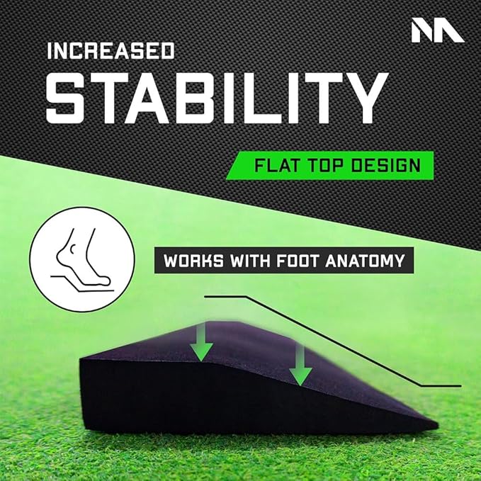 Stretch Slant Board Yoga Wedge Block EVA Foam Squat Wedge Block Home Gym Leg Workout Wedges Fitness Accessories Blue
