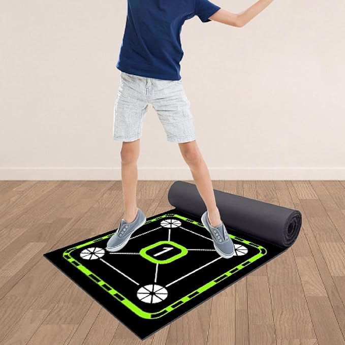 Agility Ladder Mat Speed Ladder Multipurpose Agility Training Equipment Footwork Practice for Soccer Fitness Workout Outdoor