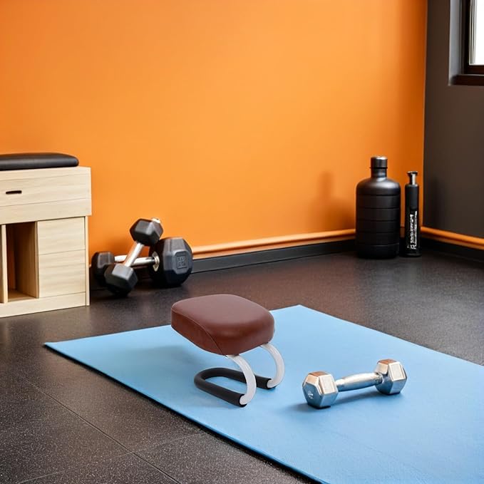 Veemoon Zen Meditation Stool Prayer Bench Kneeler with Non-Slip Cushion Portable Seiza Sitting Stool for Yoga Mindfulness and Home Prayer Use