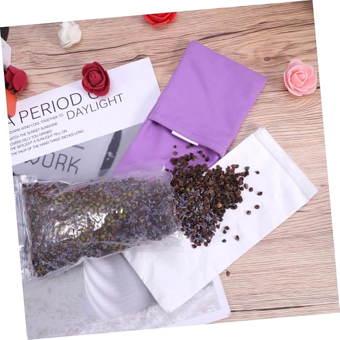 FRCOLOR Eyepillow Lavender Yoga Meditation Pillow Soft Fabric Comfortable for Travel Home