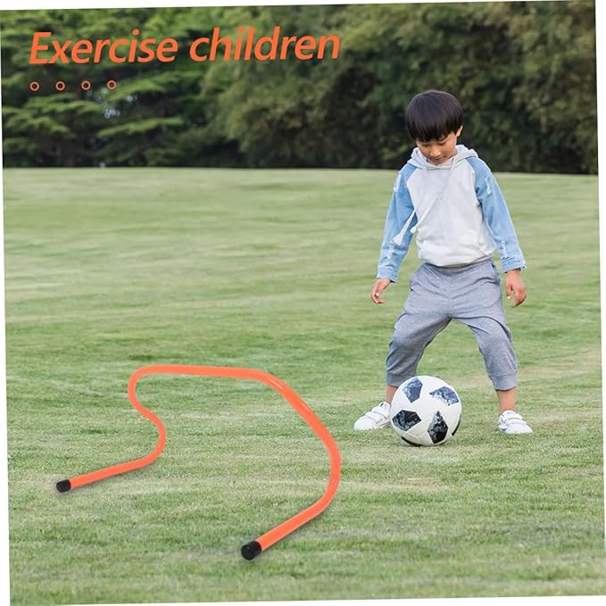 Yardwe 3Pcs Agility Hurdles for Durable Training Barriers for Enhanced Coordination and Speed for Football Practice and Sports Training Convenient Design