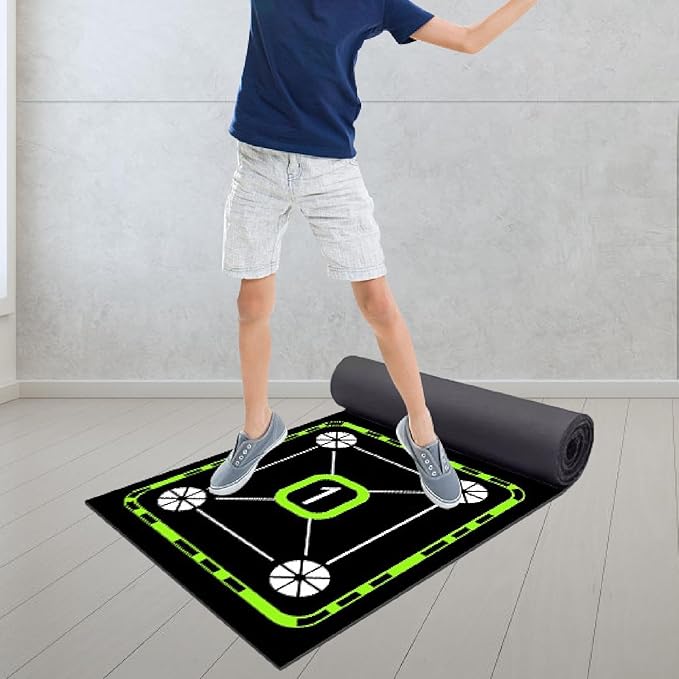 Agility Ladder Mat Speed Ladder Multipurpose Agility Training Equipment Footwork Practice for Soccer Fitness Workout Outdoor