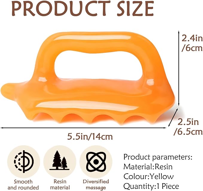 Fascia Cellulite Massage Tool, Manual Trigger Point Massage Tools, Lymphatic Drainage Massager, Guasha Tool for Face, Back, Legs, Women's Body Shaping Tools
