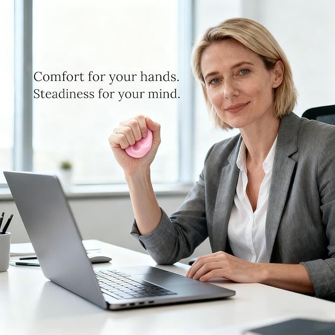 Hand Exercise Tool for Adults – Grip Strength Training Putty, Quiet Desk Hand Exercise, Non-Drying Compound for Office, Home & Gym, 4-Color Set, 3oz Each