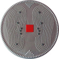 Mat Acupressure Twister Big Disc Pyramid & Magnetic Treatment Therapy (Grey)