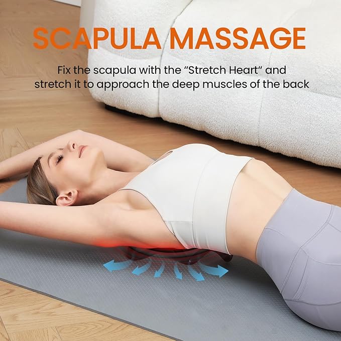 Trigger Point Massager & Psoas Release Tool, Deep Tissue Myofascial Massager for Back, Shoulder Blade, Neck & Hip Flexor Pain Relief, Scapular, Pelvic & Upper-Back Stiffness |Gifts for Men&Women