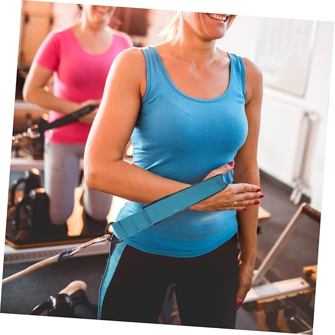 Kisangel 2pcs Indoor Sports Stretch Strap Multi-functional for Flexibility Training High Elasticity and Toughness for and Yoga Practice