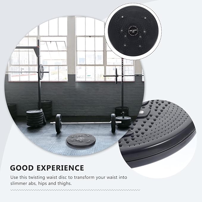 Rotating Waist Twisting Disc Home Gym Equipment Foot Massage Board Waist Trainer for Women Ab Exercise Machine