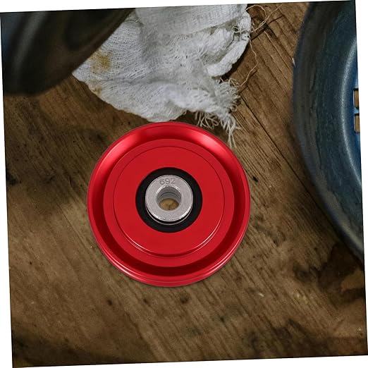 Portable Aluminum Gym Pulley Wheel Easy Installation Fitness Pulley Attachment for Cable Systems Smooth Operation for Weight Lifting and Strength Training Home Gym Equipment