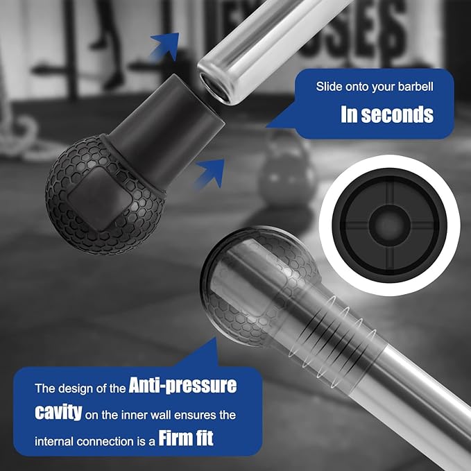 Portable Barbell Landmine Attachments Fitness Landmine Base For Homes Gym Strength Training with Nonslip Rubber Base