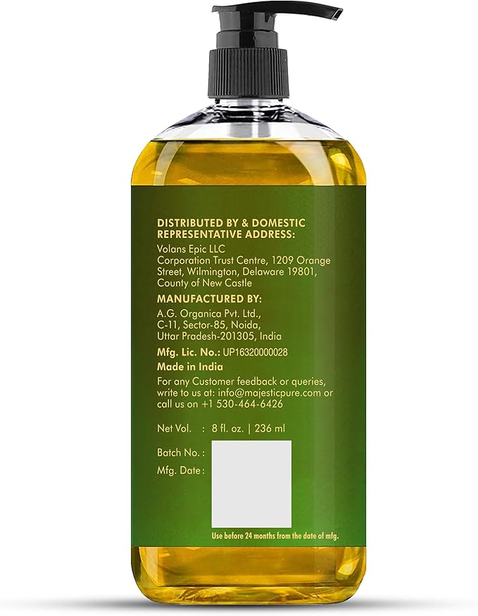 MAJESTIC PURE Arnica Sore Muscle Massage Oil for Massage Therapy - Refreshing and Relaxing - Natural Oils with Lavender & Chamomile Essential Oils - All Skin Types - Men & Women Massage Lotion-8 fl oz