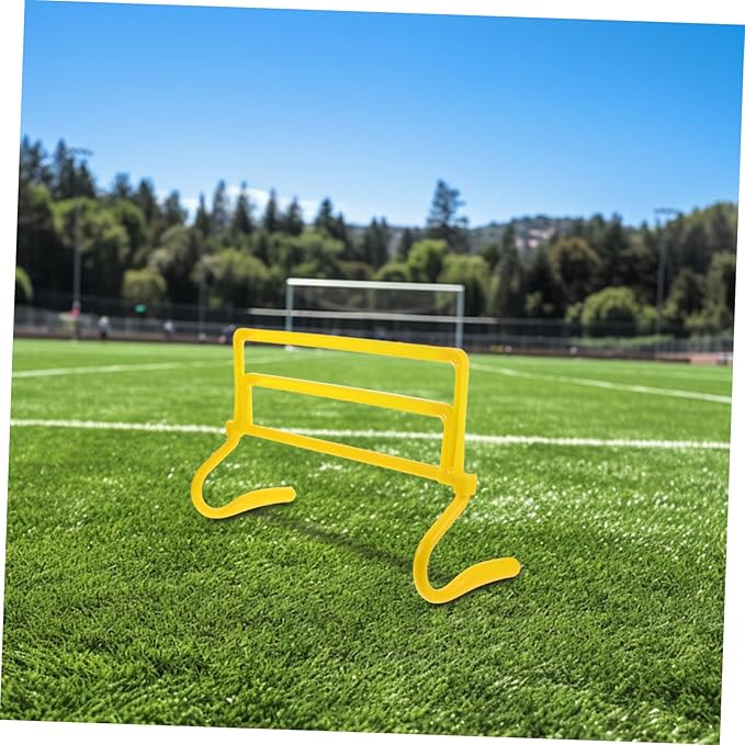 POPETPOP Soccer Agility Training Equipment Football Hurdles Speed Agility Hurdle Feet Height Sturdy Construction for Long-Term Use