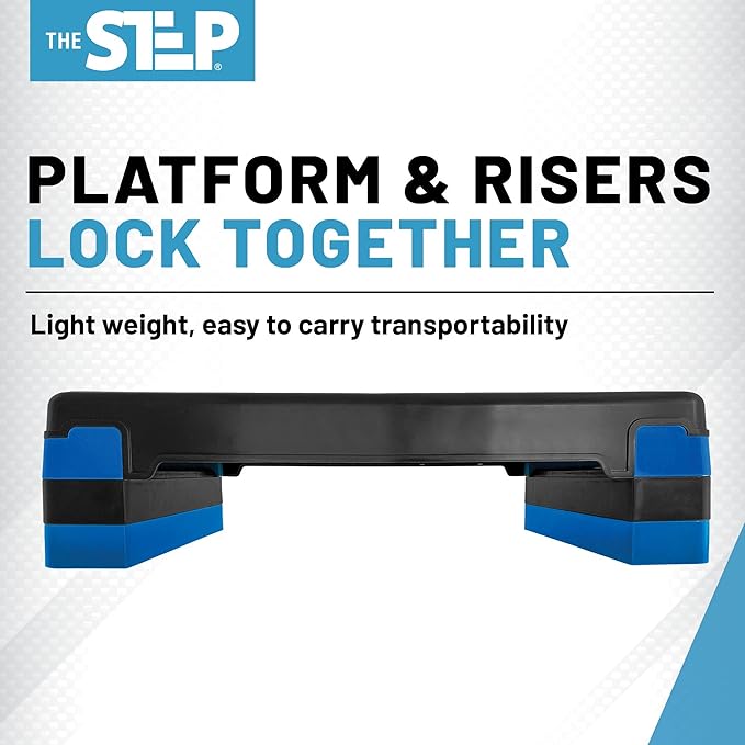 The Step Aerobic Platforms for Home Workout Steppers for Exercise