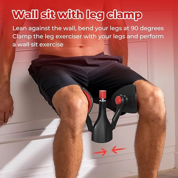 Saker Men Kegel Trainer Pelvic Floor Muscle Repairer,Multi-Position Leg & Hip Exercise Device, Adjustable Spring Resistance Toner for Thigh Slimming and Strength Training