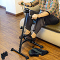 Pedal Exerciser Bike for Seniors,Hand Arm Leg and Knee Physical Therapy Peddler Exercise Equipment Adjustable Fitness Equipment for Seniors, Elderly Home Pedal Exercise Bike for Total Body