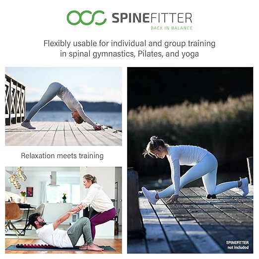 SPINEFITTER by SISSEL Extension Kit | Extends by 4.7 inches | Ideal for Travel & Office | Fascia Release & Spine Mobilization | Max. User Weight: 330 lbs | Includes Connector & Instructions
