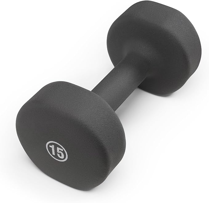 Marcy Colored Neoprene Dumbbell Hand Weights, Exercise Free Weights for Home Gym - Sold in Singles