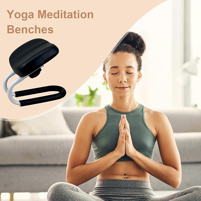Meditation Stool, Prayer Bench, Adjustable Height Knees For Praying, Kneeling Support Seat, Kneeler Bench, Yoga Stool Kneelers For Home Yoga Studio Meditation Prayer Spiritual Retreat Indoor Daily Use