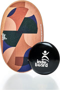 The Original Indo Board - Balance Board Trainer for Core Strength, Stability & Athletic Performance - Surfing, Skateboarding, Snowboarding, Yoga, Physical Therapy & More. Includes Board and Cushion - ROLLER NOT INCLUDED.