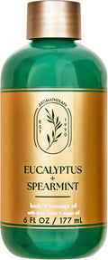 Bath and Body Eucalyptus Spearmint Body & Massage Oil | 6 FL Oz