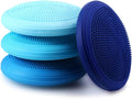 Libima 4 Pcs Wiggle Seat Inflated Wobble Cushion for Sensory Kid 13 Inches Balance Disc Flexible Seating for Classroom Sensory Pad for Chair Wiggle Cushion