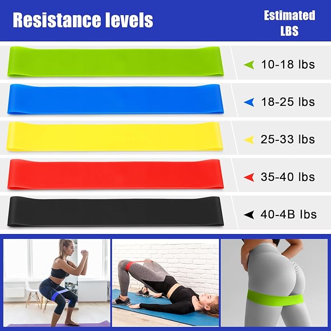 10 Pcs Home Pilates Ring Set for Women Yoga Equipment Accessories Pilates Ring Circle and Ball Workouts Gift Include Ball Yoga Circle Resistance Bands Block Straps Gym Bag