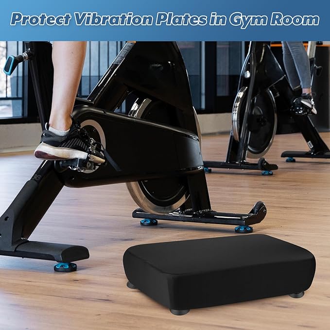 Cosmos Vibration Plate Cover Stretchy Dust Guard Sleeve for Vibration Plate Machine Protector Dust Cover Compatible with Life-pro Body Vibration Plate for Fitness Gym Weight Loss Shaping Home Exercise