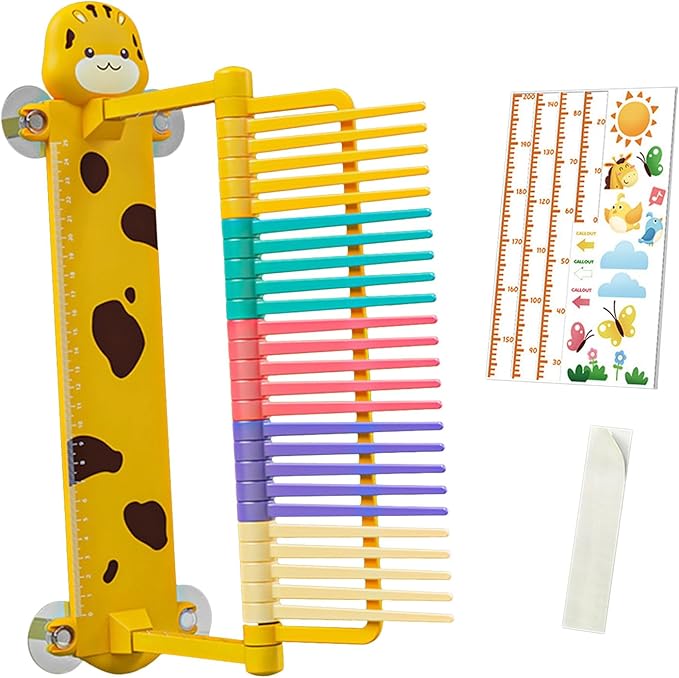 Vertical Jump Tool – Jump Height Trainer, Adjustable Test Stick, Kids Sports Pole | High Jump Measuring Device with Touch Indicator, Jump Accuracy for Training and Evaluation (ABS)