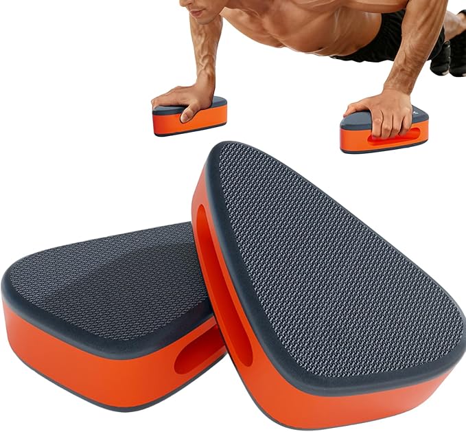 Push Up Bar - Anti-Slip Ergonomic Pad Handle, Portable Strength Training Equipment for Home Gym, Multi-Grip Push Up Stands for Men Women | for Indoor Outdoor Sports Fitness Activities 2026