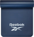 Reebok Pro 10mm Extra-Thick Yoga Mat, 72" x 24" with Easy Carry Strap, Large Non-Slip Exercise Mat with Ridged Base for Home Workout, Pilates, Floor Exercises & Outdoor Training