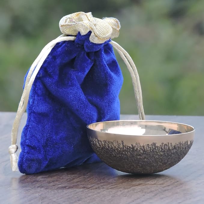 HealthGoodsIn Kansa Vatki Foot Massager Bowl - Traditional Bronze Ayurvedic Foot Massage Tool for Relaxation, Stress Relief & Daily Self-Care