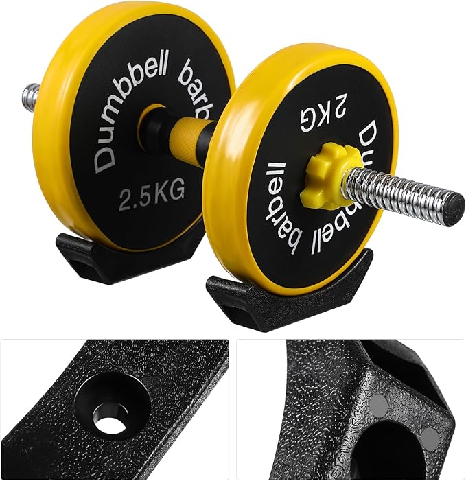 20 Pcs Dumbbell Saddles Dumbbell Cradles Replacement Racks Racks Plastic Cradles