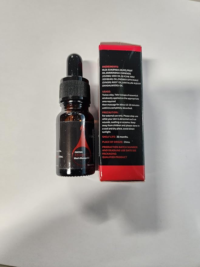 FirstSun Enlarge and Permanent Thickening Growth Men Energy Massage Essential Oil for Sex, Increase Dick Liquid for Health Care, Lateness Performance,Strength,Thicker (2 Packs)