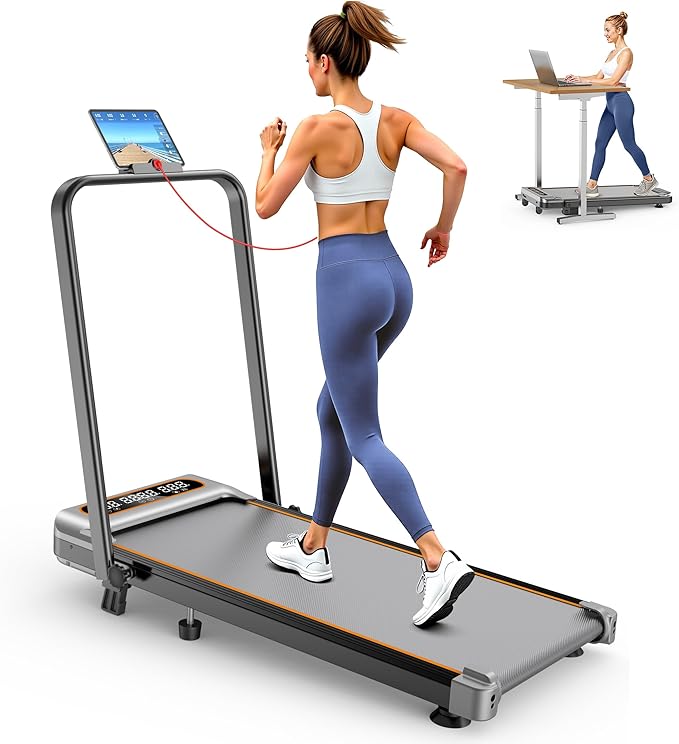 Walking Pad with 8% Incline Walking Treadmill Pad with APP