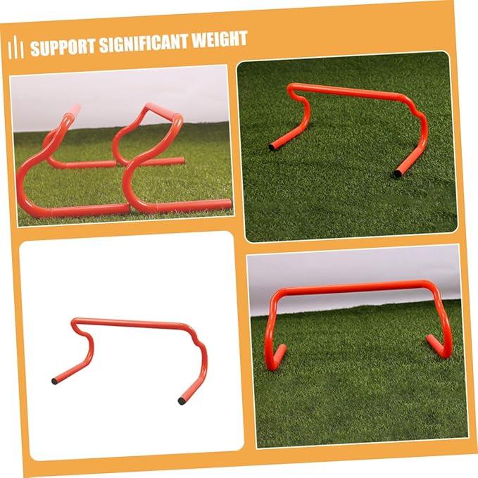 KESYOO 3pcs Detachable Speed Agility Hurdles for Boys and Girls Lightweight Portable Training Equipment for Basketball and Soccer Enhance Performance and Skills