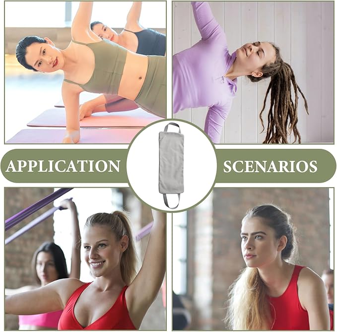 Fitness Sandbag for Weight Training Durable Canvas Sand Bag with Handles for Yoga and Muscle Building Versatile Workout Equipment