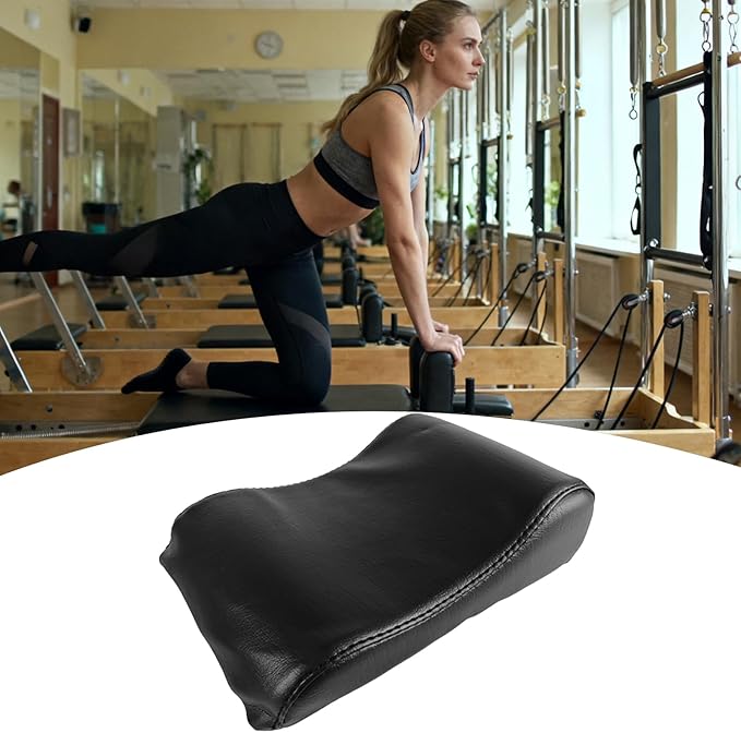 Yoga Bolster - Soft Non-Slip Pillow Support, Pilates Practice Cushion Pad, Ergonomic Comfort Design, Easy Use Function, Fitness Gear Accessory, Meditation Aid for Home Gym