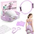 at Home Pilates Kit for Women, Pilates Equipment for Home Workouts, Adjustable Resistance Pilates Ball and Ring Set for Exercise