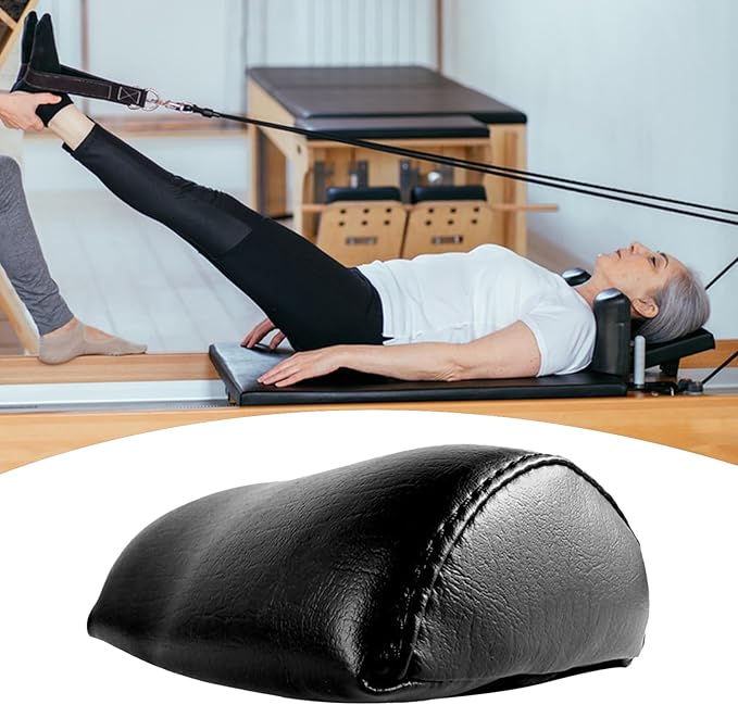 Pilates Head Pillow, Pilates Shaper Head and Neck Support Pillow, Ergonomic Comfortable Workout Assist Headrest for Home Workouts and Professional Studio Use