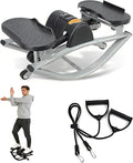 Lhanel Rock Stepper, Lhanel Stepper, Side-to-Side Exercise Machine,Burn Fat Faster in 15 Minutes, with Digital Display & Anti-Slip Mat