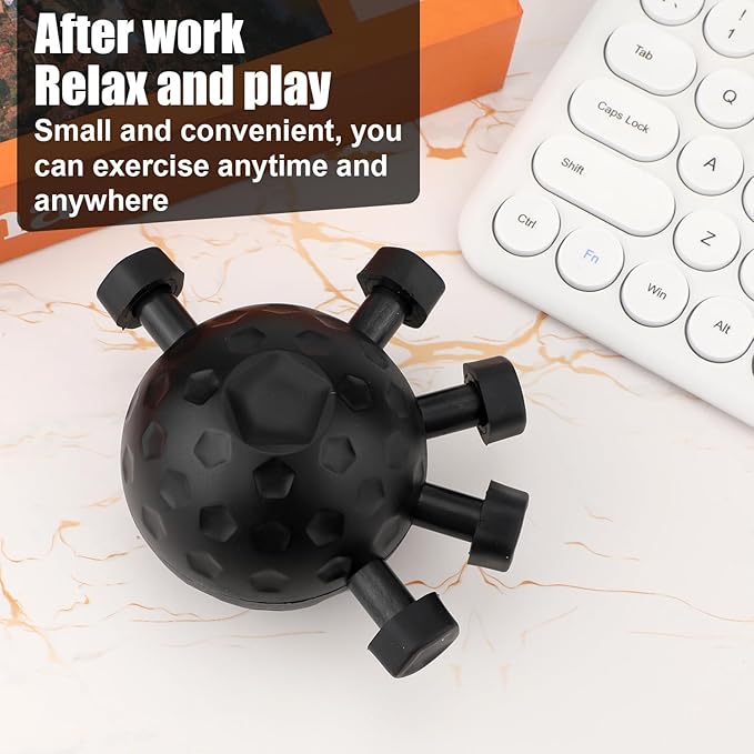 Finger Grip Strengthener, Finger Exerciser Grip Strength Trainer Hand Gripper Strengthening Devices Small Squeeze Training Tools for Musician Rock Climber Fitness Enthusiast