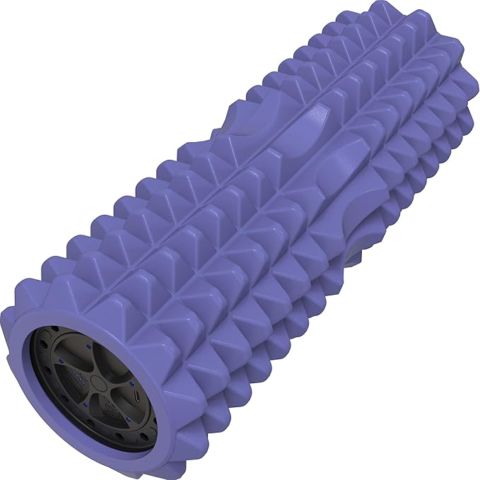 Nordic Lifting Vibrating Foam Roller w/ 5-Speed Vibration – High-Density EVA Foam for Deep Tissue Massage, Relaxation & Mobility Support