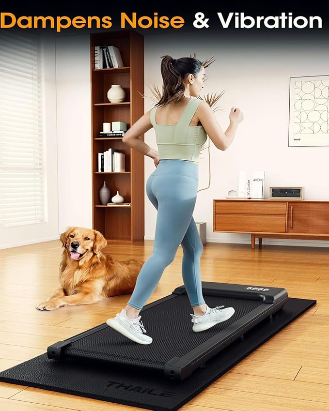 Treadmill Rowing Machine Mat for Carpet Floors 84x36,Adapted to Yosuda Rowing Machine,1/4 Thick Mat for Hardwood Floors, for Under Treadmill on Carpet,Exercise Equipment Mat,Noise Shock Absorption
