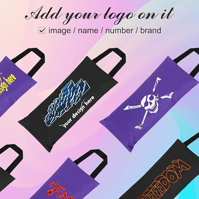 Muka Custom Yoga Sandbag Weighted Fitness Sand Bag, Personalized Yoga Bolster Bag Printing Logo