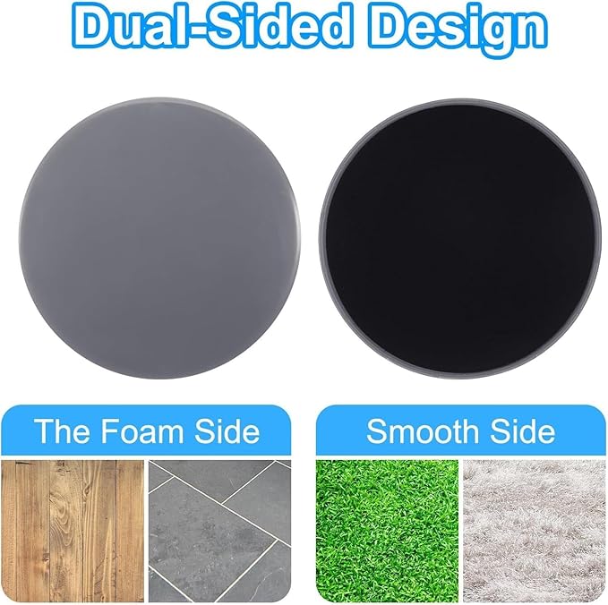 Pilates Board,Core Sliders for Working Out, Dual Sided Exercise Sliders,Fitness Workout Discs Strength Slides,Gliding Discs for Gym Carpet Hardwood Floor